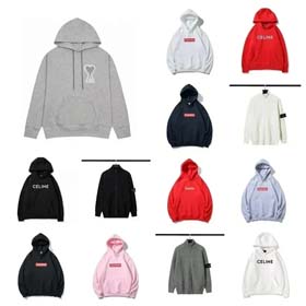 QMAD2024 Casual bluza z kapturem-1020  