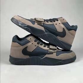 Czarne i brązowe buty-2337  