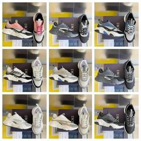 DIOR skórzane buty z niskim topem-2993  