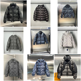 LOUIS VUITTON SS23 pełny kolor z kapturem długi rękaw zamknięty kurtka-4280  