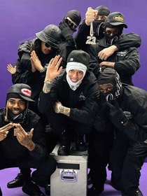 Corteiz jacquard stojąc kołnierz casual raglan rękaw kurtka-4747  