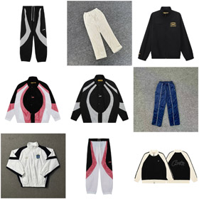 Corteiz Color Block Stand kołnierz jednopiersiowy Kurtka z długim rękawem-4797  