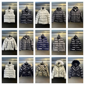 Moncler gruba, ciepła kurtka (na zimną pogodę) -5024  