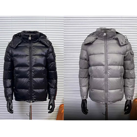 Moncler 118 Seria Maya Dwa-Tone Błyszcząca Kurtka-5044  