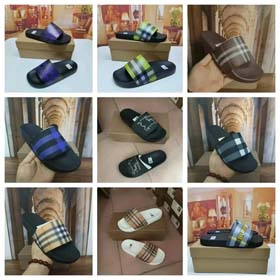 Burberry stylowy dom wypoczynek pantofle antypoślizgowe-2335