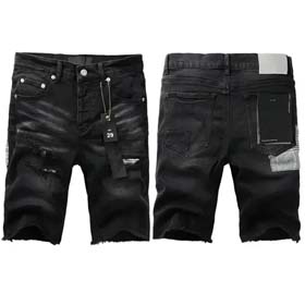 Purple short jeans-2434