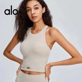 ALO Sports vest for women summer cross-border fitness underwear quick-drying with chest pads running training beautiful back bra yoga clothes-2571  